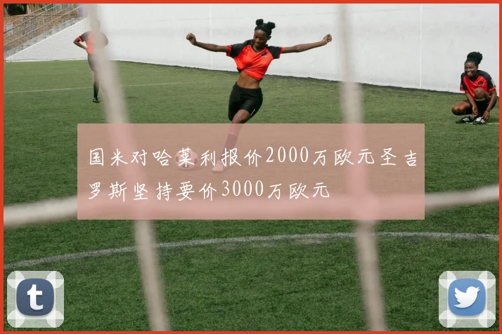 国米对哈莱利报价2000万欧元圣吉罗斯坚持要价3000万欧元